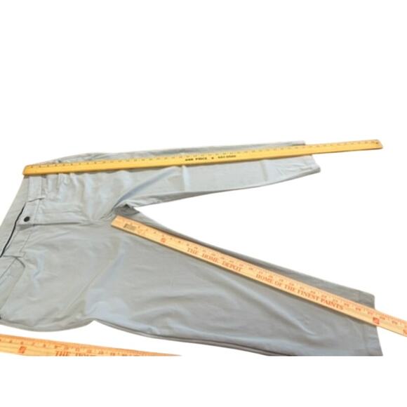 ULULEMON" Men's Gray Pants SZ 38 Athletica ABC FIT LM5AQRS Summer VACATION WEAR - Picture 4 of 10